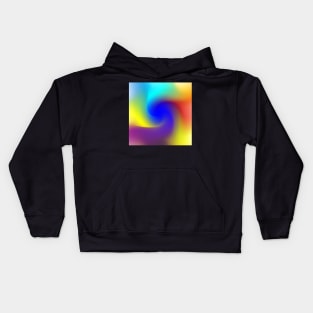 Gradient mesh pattern Kids Hoodie